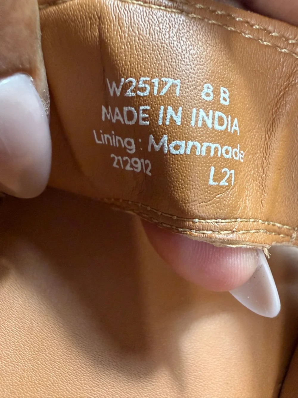 Cole Haan Tan Leather Double-Strap Slide Sandals - Picture 8 of 8